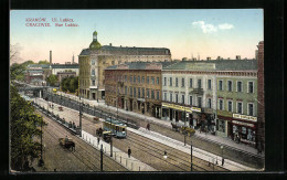AK Krakow, Ul. Lubicz, Strassenbahn  - Tramways