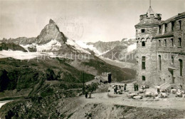 13682967 Gornergrat Zermatt Hotel Gornergrat Mit Matterhorn Gornergrat Zermatt - Sonstige & Ohne Zuordnung