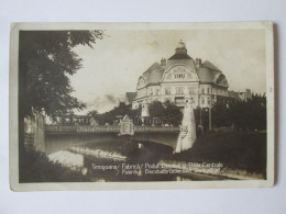 Romania-Timișoara:Usine,pont Decebal Et Bains Pos.photo 1929/Factory,Decebal Bridge & Central Baths Photo Post.1929 - Roumanie