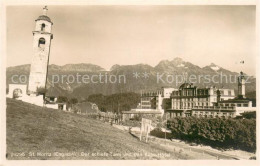 13677209 St Moritz GR Schiefer Turm Und Kulm-Hotel Alpenblick St Moritz GR - Otros & Sin Clasificación