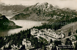 13667389 Rigi Kaltbad Fliegeraufnahme Mit Pilatus Rigi Kaltbad - Autres & Non Classés