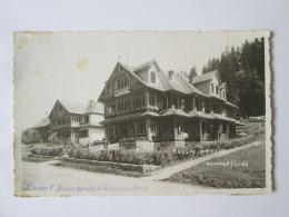 Romania-Homorod(Harghita):Villa Kassay F.Denes 1941 Mailed Photo Postcard - Romania