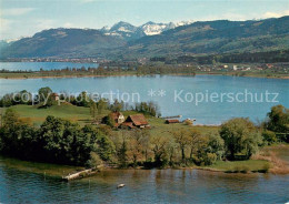 13660799 Insel_Ufenau_Ufnau_Zuerichsee_SZ Fliegeraufnahme - Andere & Zonder Classificatie