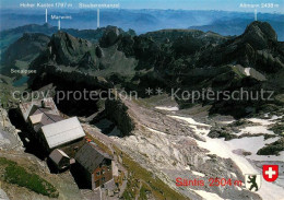 13660269 Saentis AR Berghotel Saentis Mit Seealpsee Marwies Stauberenkanzel Altm - Autres & Non Classés