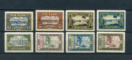 Lithuania 1932 Mi. 316A-323A Sc 256-263 Lithuanian Scenes MNH** - Lituanie