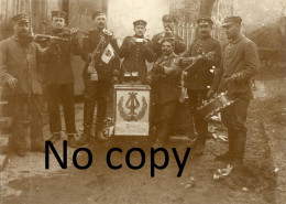 PHOTO ALLEMANDE - LA MUSIQUE ALLEMANDE A Maursmünster - MARMOUTIER PRES DE SAVERNE BAS RHIN - GUERRE 1914 1918 - Guerre, Militaire