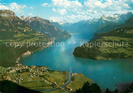 13646217 Brunnen Vierwaldstaettersee SZ Blick Vom Urmiberg Brunnen Vierwaldstaet - Altri & Non Classificati