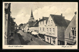 AK Aurich-Ostfriesland, Strasse Der SA Aus Der Vogelschau  - Aurich