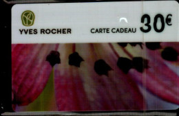 CARTE CADEAU..  30 E....YVES ROCHER.. - Cartes De Fidélité Et Cadeau