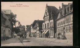 AK Gr.-Gerau, Frankfurter Strasse Mit Stadthaus  - Other & Unclassified