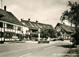 13612017 Marthalen Dorfpartie Brunnen Fachwerkhaeuser Marthalen - Sonstige & Ohne Zuordnung