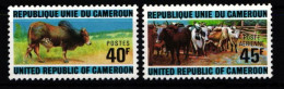 Kamerun 766-767 Postfrisch #JZ575 - Camerún (1960-...)