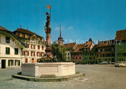 13601537 Zofingen Nikolaus Thut Platz Brunnen Zofingen - Sonstige & Ohne Zuordnung