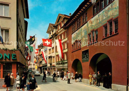 13601019 Appenzell IR Hauptgasse Mit Rathaus Appenzell IR - Andere & Zonder Classificatie