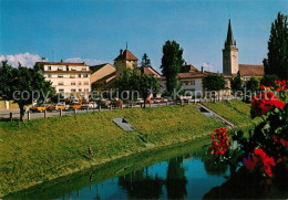 13600189 Payerne La Broye Motiv Mit Kirche Payerne - Altri & Non Classificati