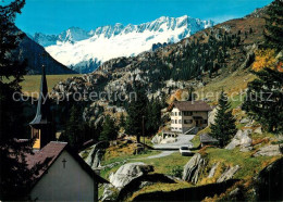 13598347 Goeschenen Goescheneralp Kapelle Gwueest Gegen Staudaum Dammagletscher  - Autres & Non Classés