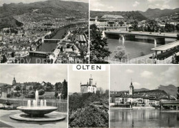 13593057 Olten Fliegeraufnahme Br?cke Schloss Olten - Andere & Zonder Classificatie