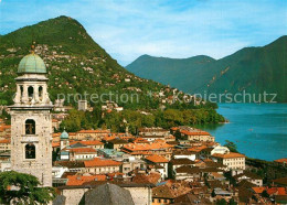 13592819 Lugano Lago Di Lugano Cattedrale E Monte Bre Lugano Lago Di Lugano - Autres & Non Classés