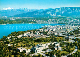 13591809 Geneve GE Palais Des Nations Lac Leman Et Le Mont Blanc Alpes Francaise - Sonstige & Ohne Zuordnung