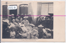 MARCIGNY- FETE DES ECOLES- 1905- N°4- GROUPES- RUE DE L HOTEL DE VILLE - Autres & Non Classés