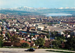 13590389 Zuerich ZH Panorama Blick Von Der Waid Auf Stadt Limmat Zuerichsee Und  - Andere & Zonder Classificatie