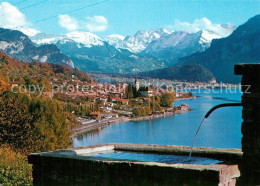 13580617 Brienz Brienzersee Panorama Brienz Brienzersee - Andere & Zonder Classificatie