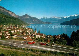 13580349 Weggis Vierwaldstaettersee Panorama Weggis Vierwaldstaettersee - Andere & Zonder Classificatie