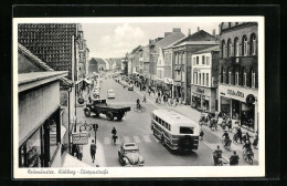 AK Neumünster, Kuhberg Mit Europastrasse  - Neumünster