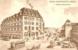 13566889 Basel BS Hotel Continental Wentz Portmann Basel BS - Sonstige & Ohne Zuordnung