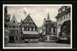 AK Bad Kissingen, Marktplatz Mit Weinstube  - Bad Kissingen