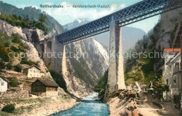 13564149 Gotthardbahn Kerstelenbach  Viaduct Gotthardbahn - Autres & Non Classés