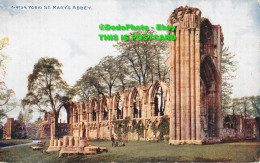 R354011 York. St. Marys Abbey. A. 4734. Photochrom Co - World