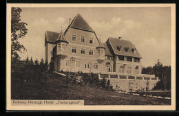 AK Coburg, Herzogliches Hotel Festungshof  - Coburg