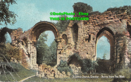 R354019 St. Johns Church Chester Ruins From The West. Christian Novels Publishin - World