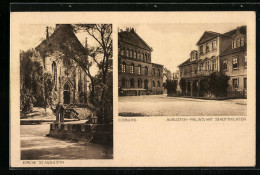 AK Coburg, Augusten-Palais Mit Stadttheater  - Theater