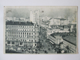 Romania-București:Calea Victoriei Avec Palais Des Telephones 1945/Calea Victoriei With Telephons Building 1945 - Rumänien