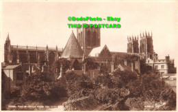 R354023 York. The Minster From The City Watch. A. 4872. Walter Scott. RP - World