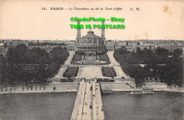 R354036 Paris. 14. Le Trocadero Vu De La Tour Eiffel. C. M. Carte Postale - World