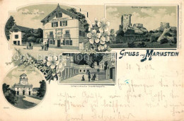 13558969 Mariastein SO Unterirdische Gnadenkapelle Hotel De La Poste Kloster Kir - Sonstige & Ohne Zuordnung