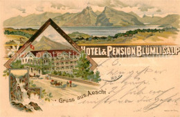 13558957 Aeschi BE Hotel Pension Bluemlisalp Aeschi BE - Andere & Zonder Classificatie