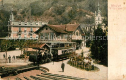 13558757 Vitznau Station Rigi Bahn Vitznau - Autres & Non Classés