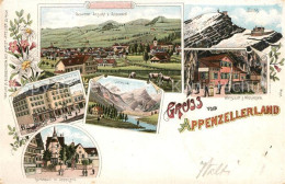 13558637 Appenzell IR Panorama Saentis Wirtschaft Zum Wildkirchlein Seealpsee Ra - Other & Unclassified