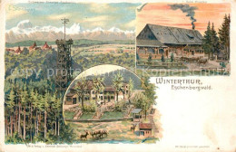 13558619 Winterthur ZH Eschenbergwald Aussichtsturm Bauernhof Winterthur ZH - Altri & Non Classificati