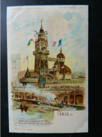 PARIS             EXPOSITION UNIVERSELLE DE 1900       CARTE TRANSPARENTE METEOR      PAVILLON ROYAL DE LA SUEDE - Ausstellungen