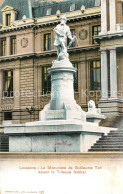 13508159 Lausanne VD Monument De Guillaume Tell Devant La Tribunal Federal Lausa - Other & Unclassified