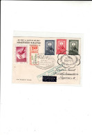 Hungary / Airmail / Registered Postcards / Flights - Other & Unclassified