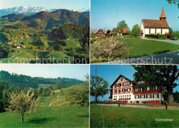 13359897 Sternenberg ZH Restaurant Sunnebad Haus Der Stille Kirche Baumbluete La - Altri & Non Classificati