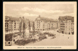 AK Berlin, Bayrischer Platz, Landshuter- Und Aschaffenburgerstrasse  - Schöneberg