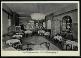 AK Berlin-Schöneberg, Café Hoffmann Am Nollendorfplatz 6  - Schoeneberg