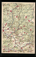 AK Eisfeld, Landkarte, Wona-Verlag  - Cartes Géographiques